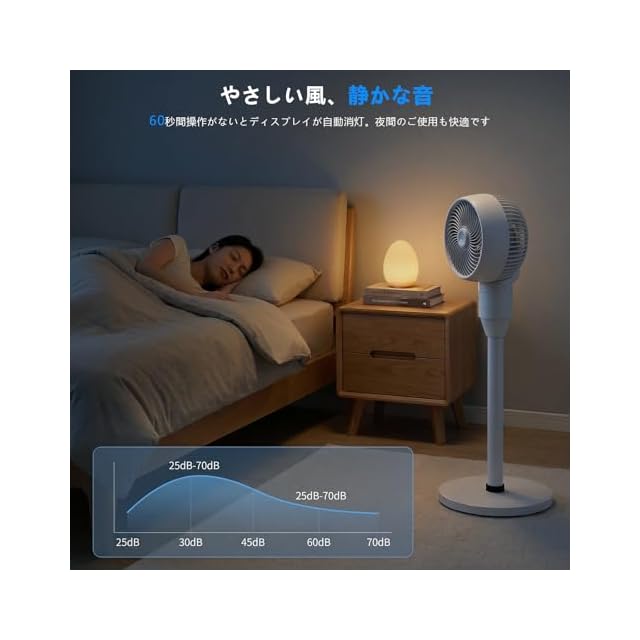 サーキュレーター DCモーター 静音 省エネ 【2026 先行発売モデル 360