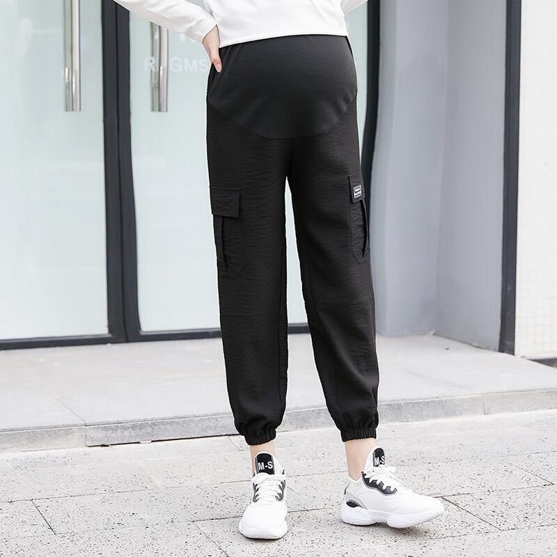 【新作】【送料無料】 マタニティウェア2020春と秋の新しい作業服カジュアルパンツファッションルーズ妊娠中のベリーリフトハーレムパンツトレンド-アリババ スプリング 春物 オータム 秋物 expec247982971061