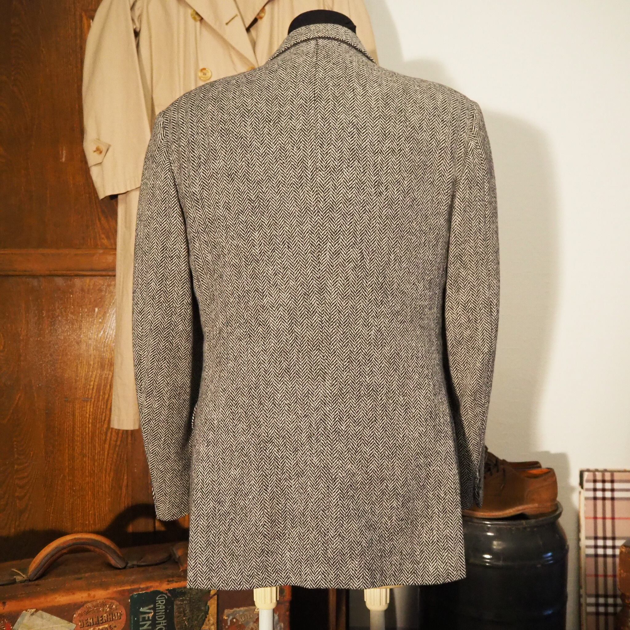 1980s Burberry HBT Tailored Jacket Made in FRANCE | 古着屋comáme