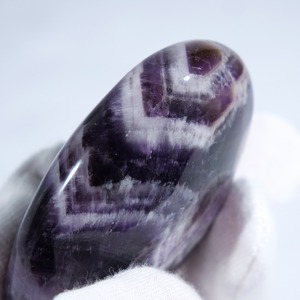 シェブロン アメシスト / パーム パームストーン 握り石【2】