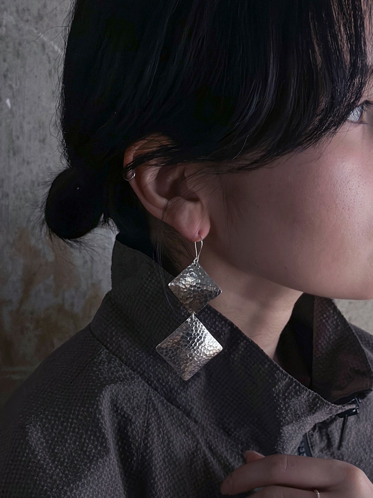 Karen tribe／Silver pierce (ER2-X02)