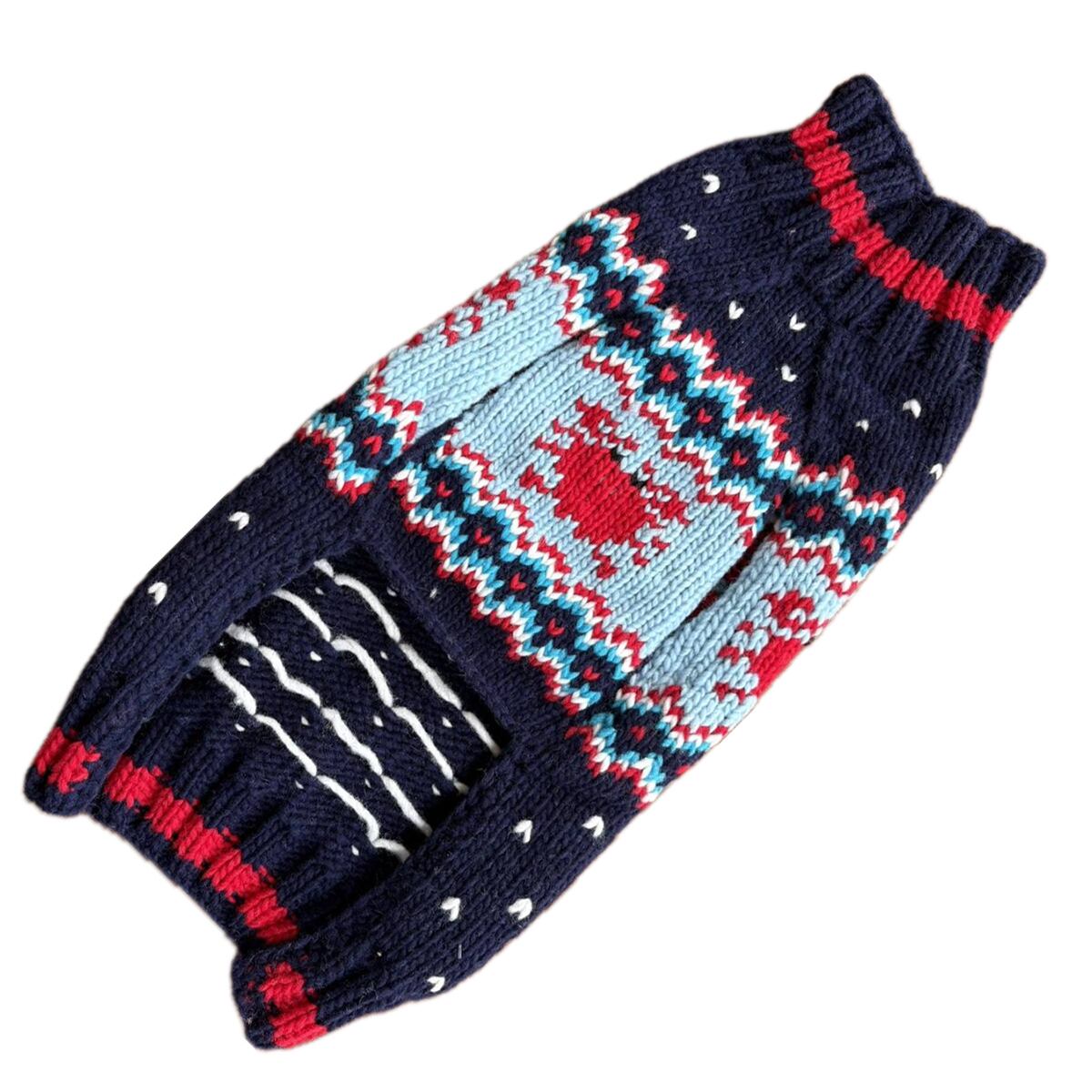 XSサイズ Chilly Dog Crabby Wool Dog Sweater チリードッグ クラビー