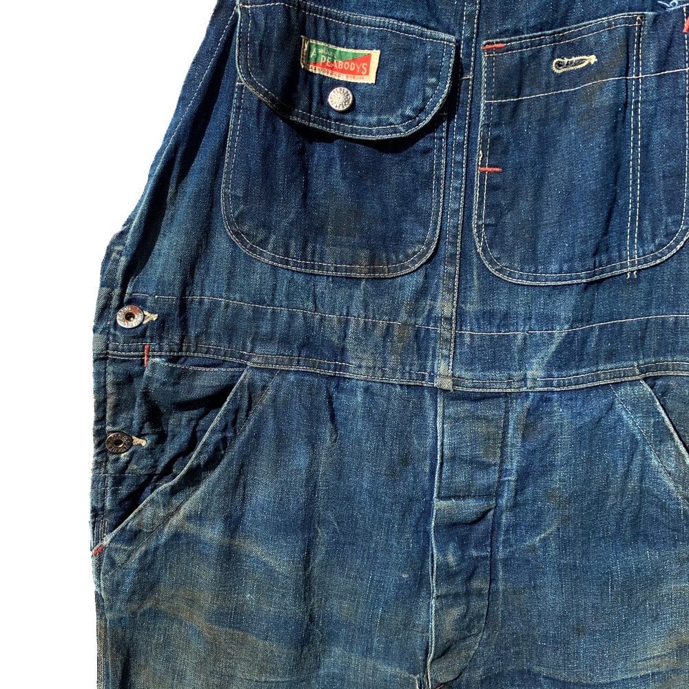 Vintage Denim Overalls [1940s] [Another Peabody] Vintage Denim