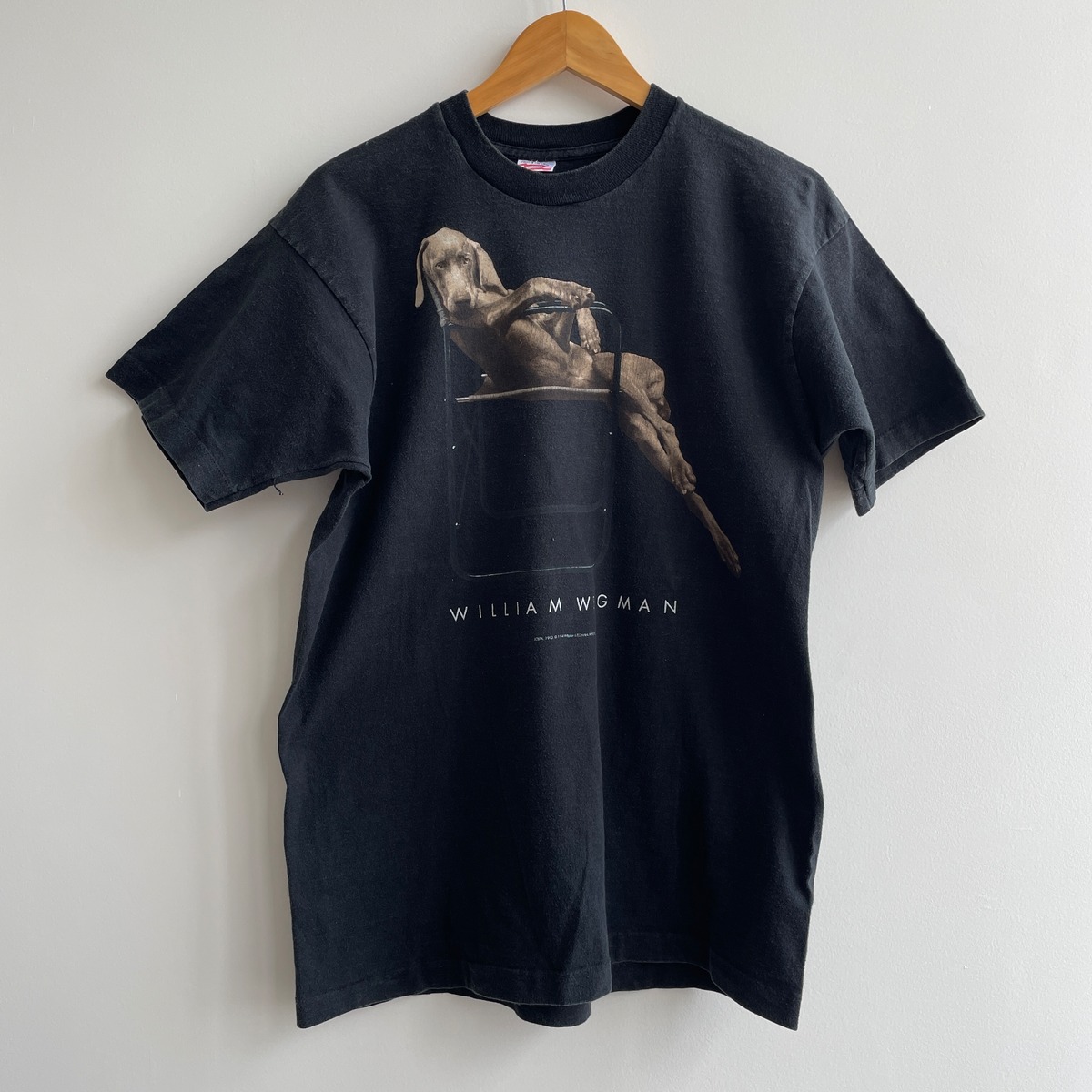 GF15 94年 Tシャツ ビンテージ ウィリアム ウェグマン 犬 | ビンテージ 