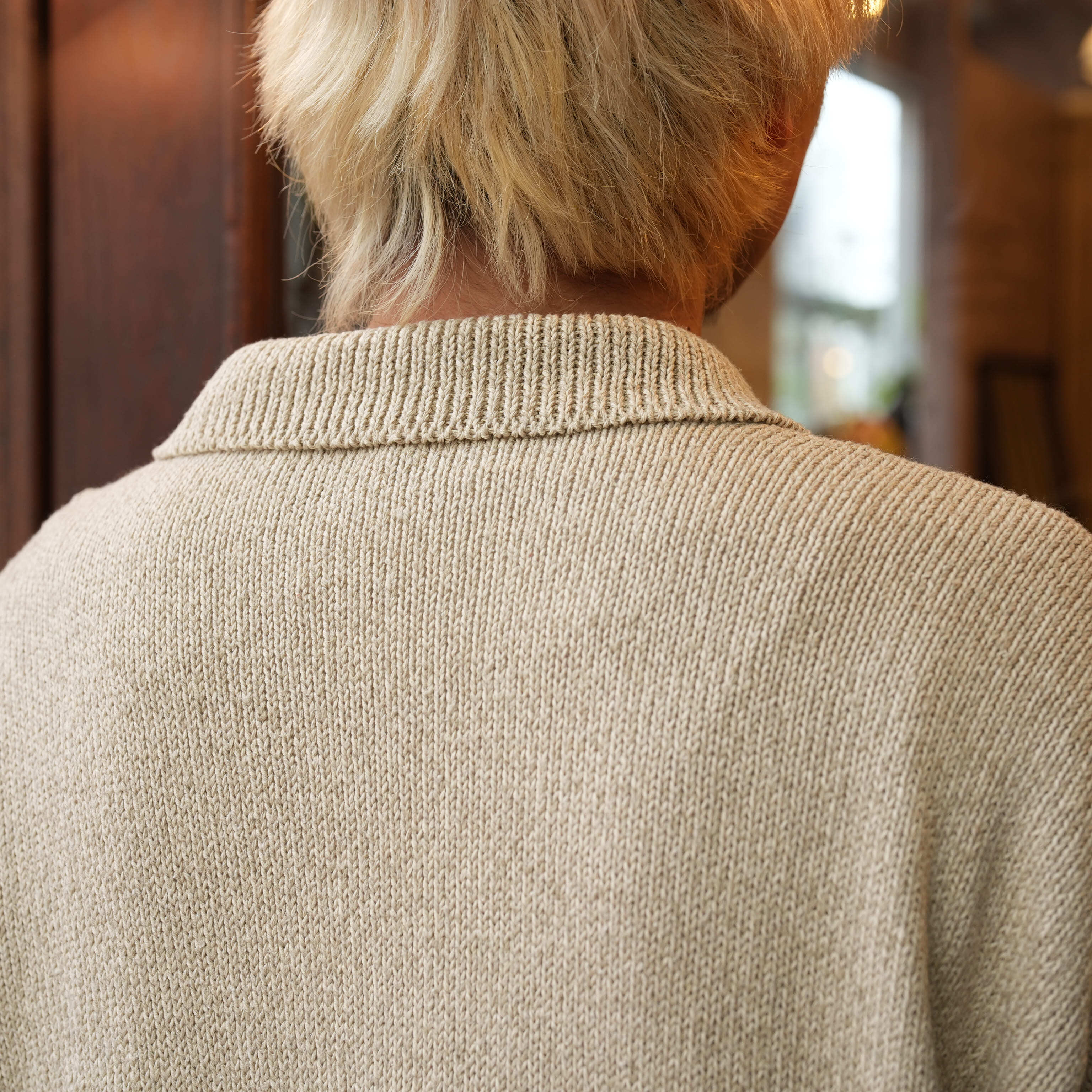 トップス Olde H & Daughter SILK COTTON HALF ZIP Olde H & Daughter(オールドエイチアンドドーター) 26SS 