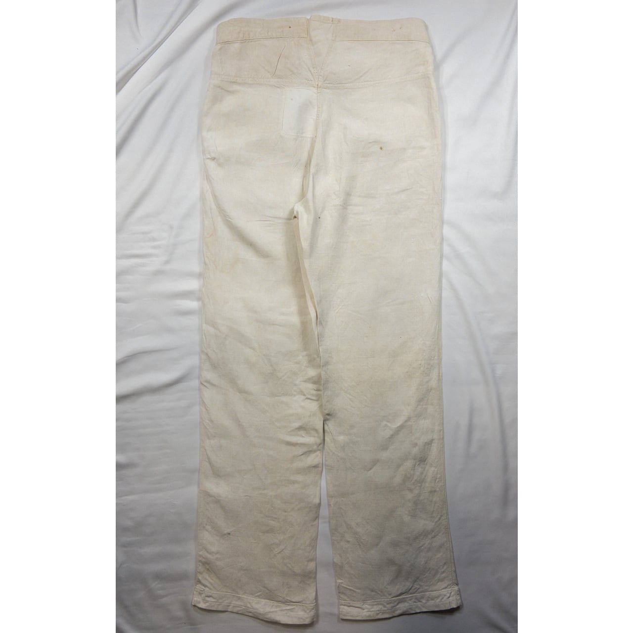 1930s フランス　ヴィンテージ　ボージョン　白パンツ 1930s フランス ヴィンテージ ボージョン 白パンツ