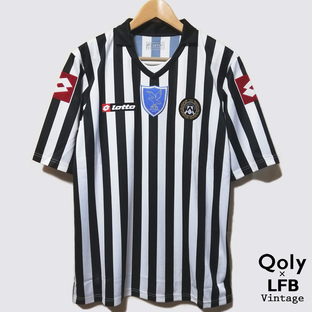 ウディネーゼ 2008-09 Lotto ホーム半袖 ユニフォーム | Qoly × LFB