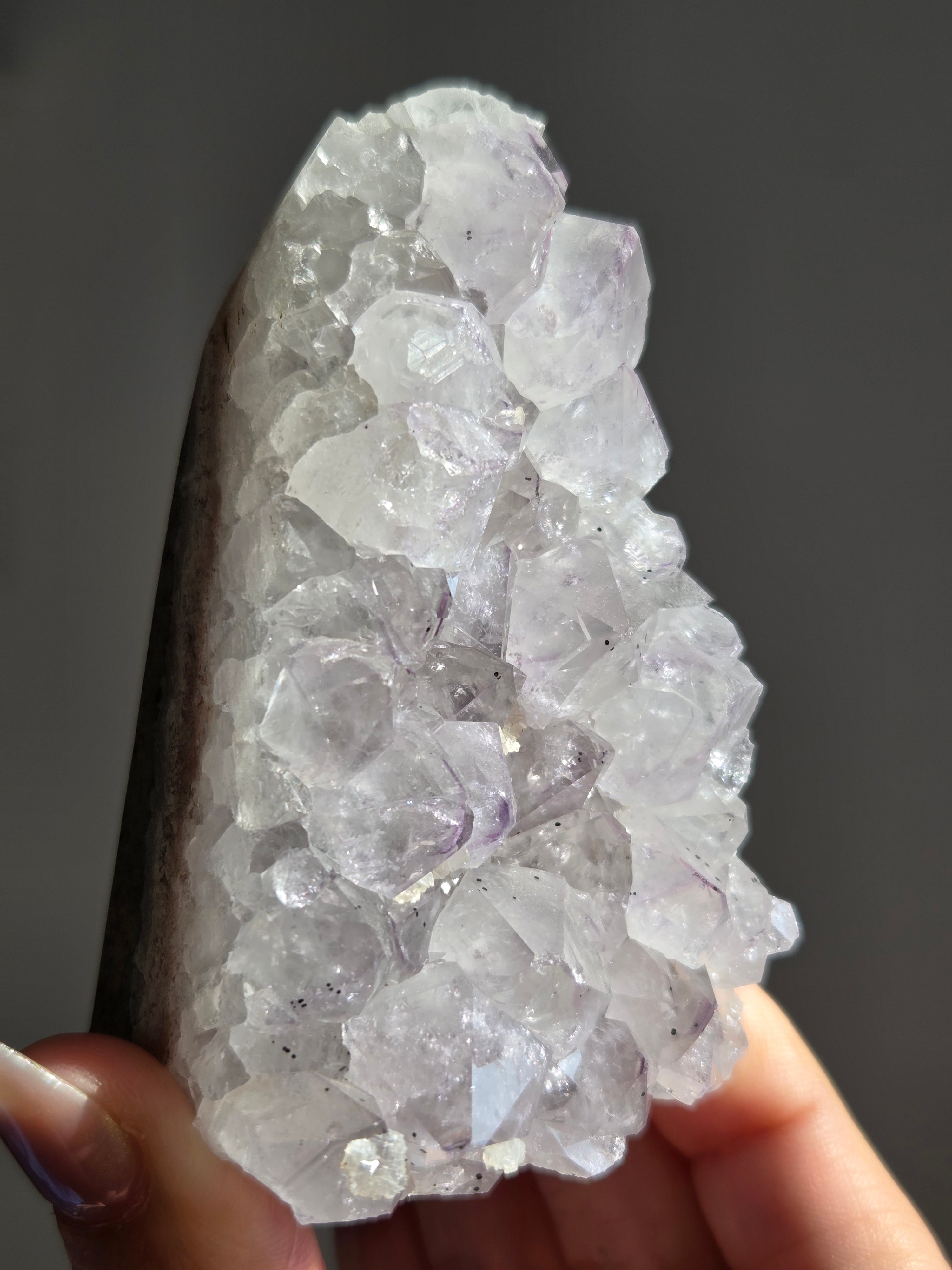 ローズクォーツ（紅水晶）結晶石 クラスター 稀少 原石・幸運・愛の