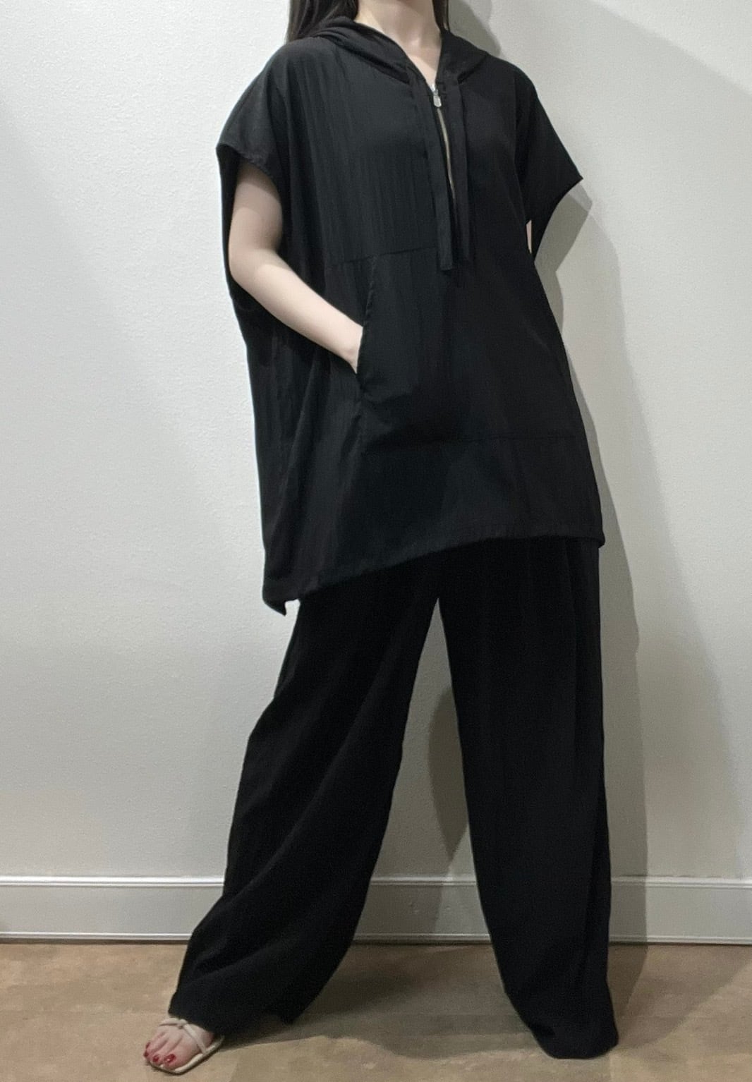 CLOCHE】ヴィンテージポリナイロンタックパンツ 652-86510 | Posie