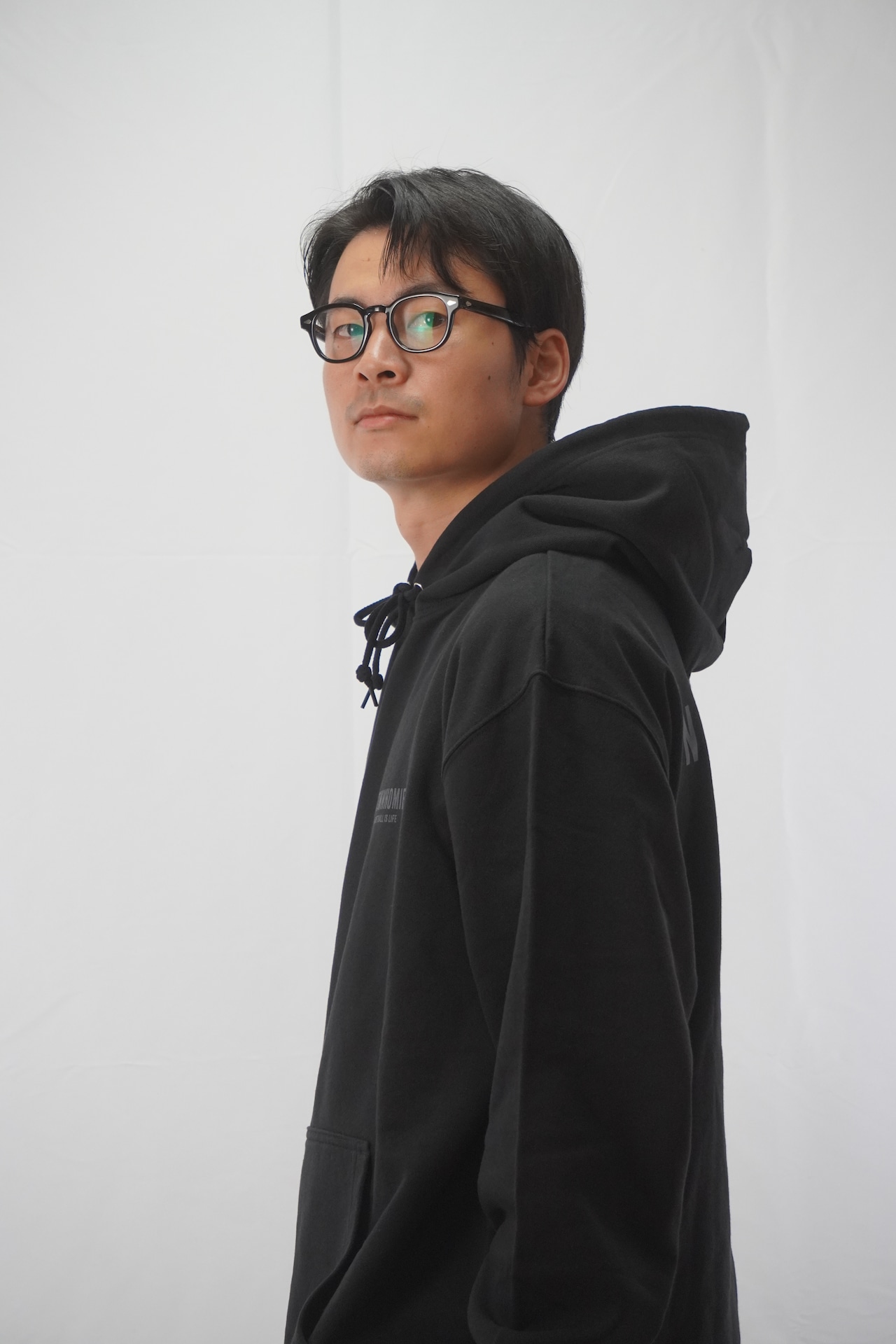 【受注生産】BIL HOODIE(NORMAL) color Black - 4