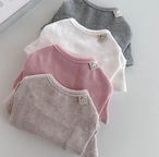 【lazypet】Daily plain T-shirt