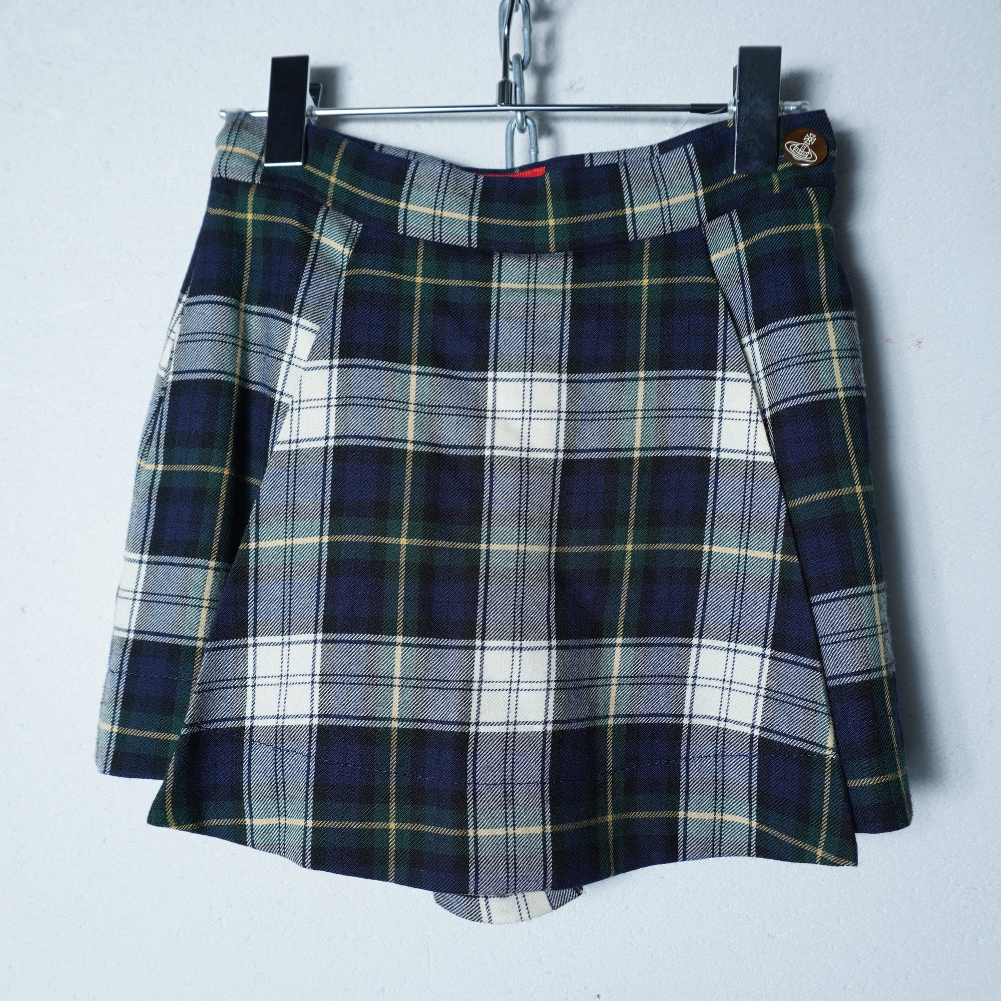 Vivienne Westwood】ヴィヴィアンウエストウッド ウール100％ チェック