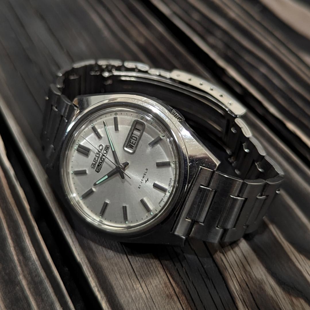 5ACTUS】【70系：7019-8010】SEIKO/セイコー 5アクタス 21石 Cal.7019