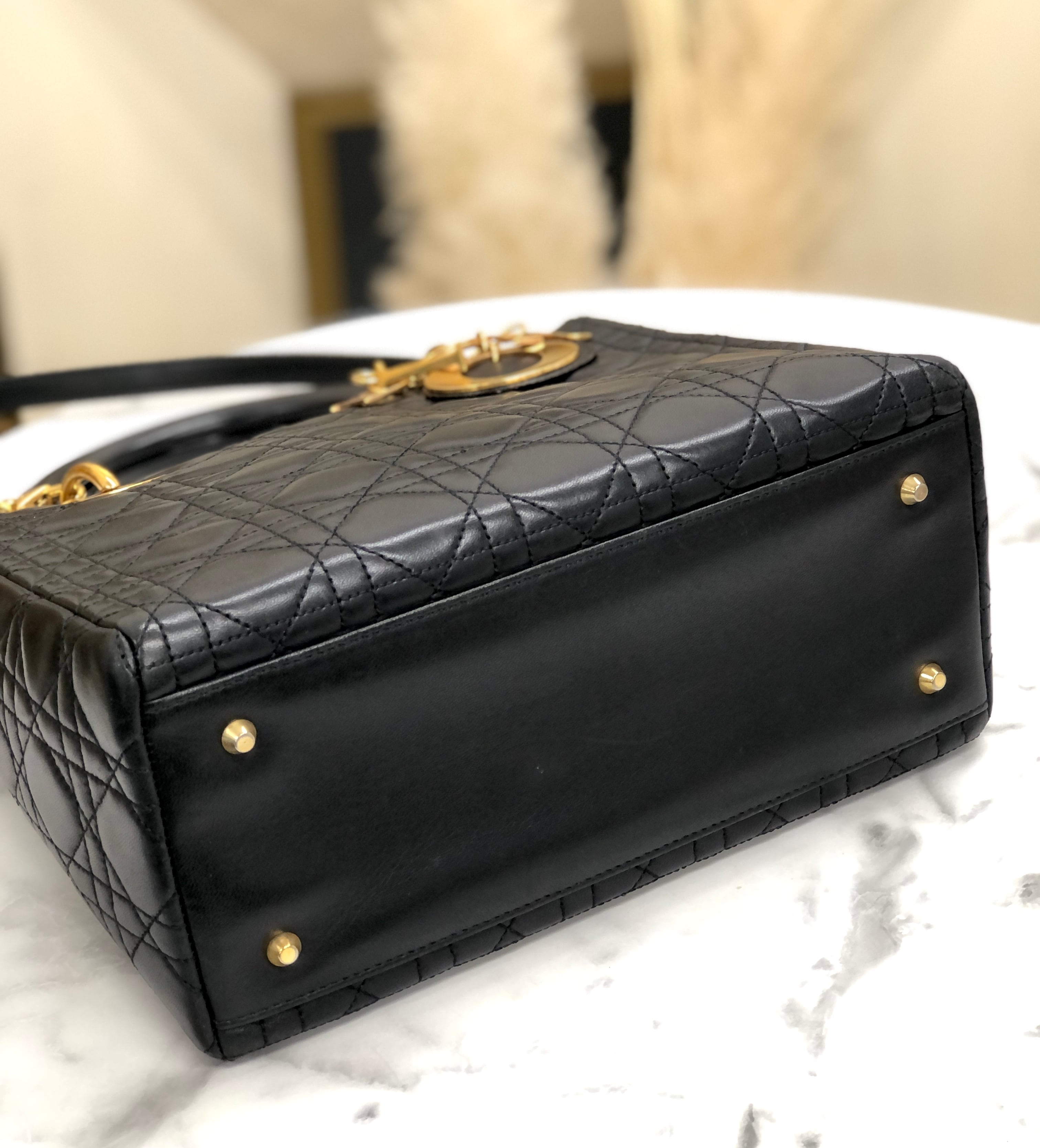 Christian Dior クリスチャン ディオール レディディオール ミディアム