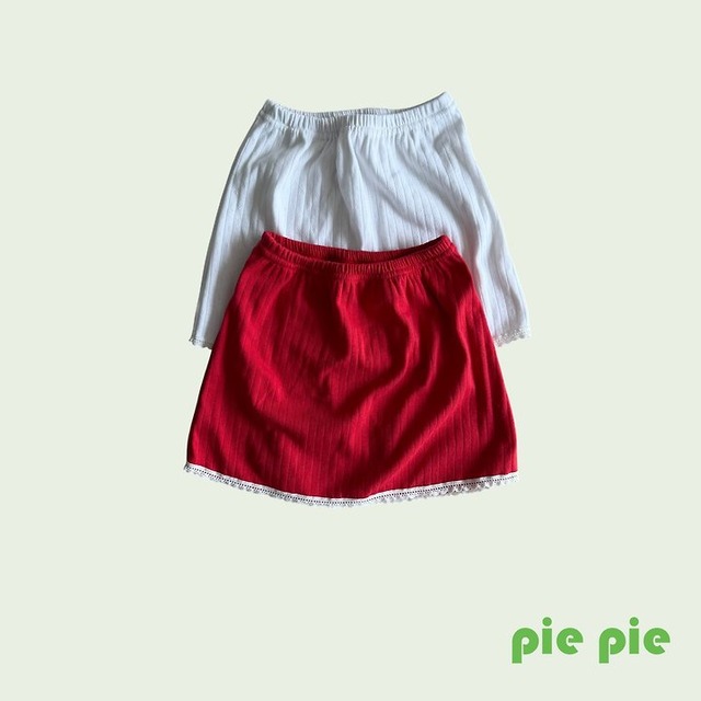 【取寄】pie｜candy eyelet skirt｜キャンディーアイレットスカート｜XS-XL｜kids｜26 summer