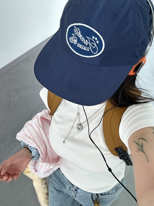 【即納商品】sporty flat cap