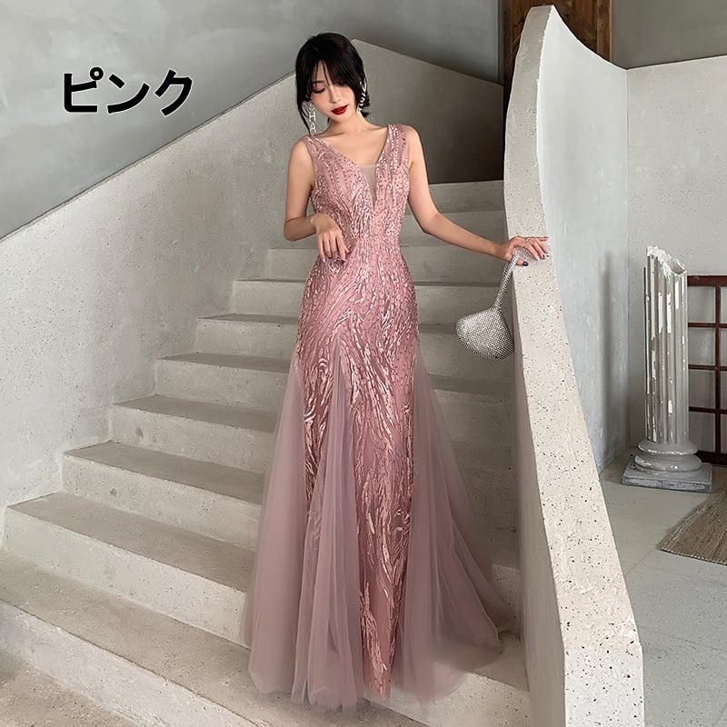 美品♡ 結婚式 イベント 発表会 に♡ ピンク ドレス