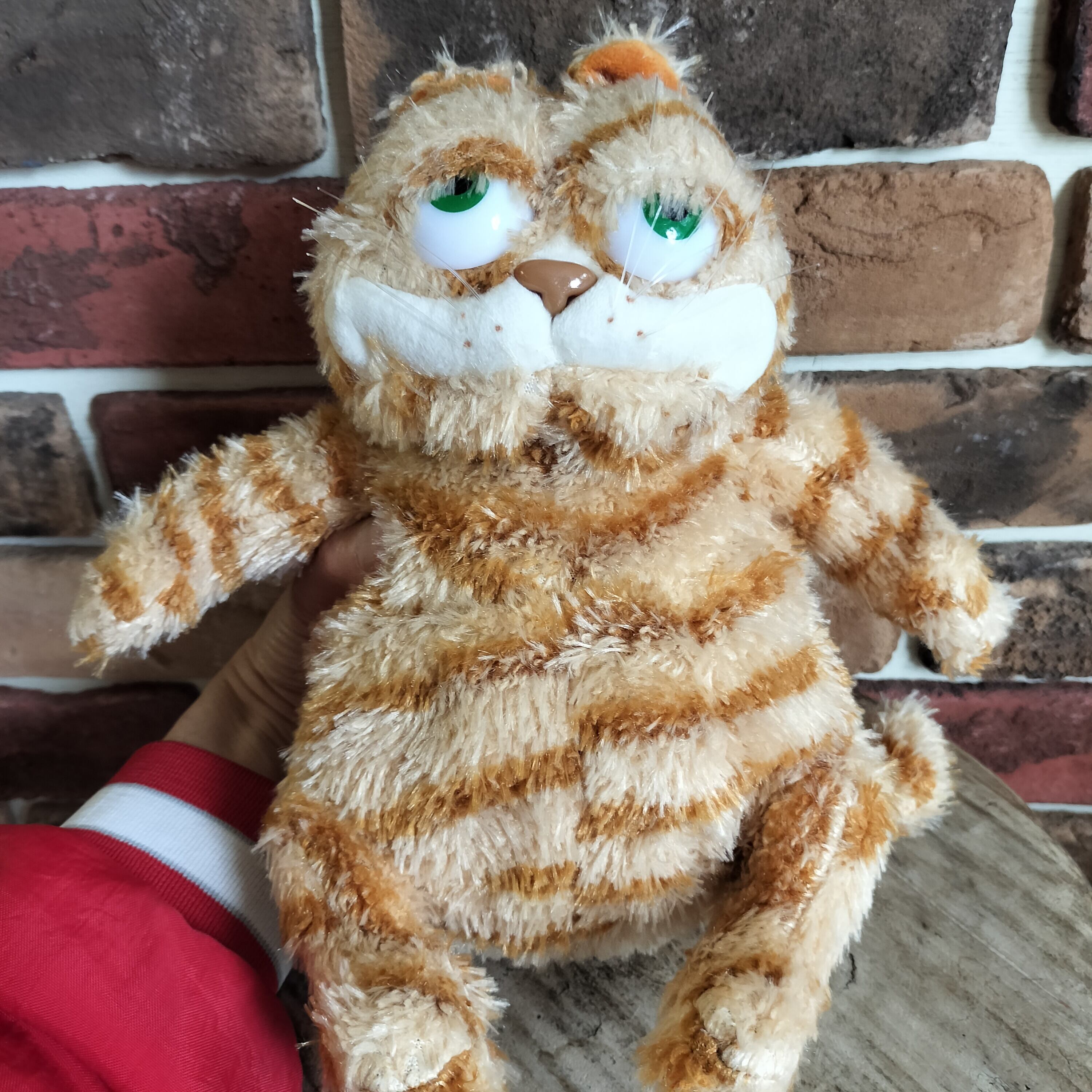 おまけ付き　ガーフィールド　ぬいぐるみ　ヴィンテージ　アメトイ　アメキャラ アメキャラプラッシュ◇Garfield リアルver. ぬいぐるみ◇アメリカン