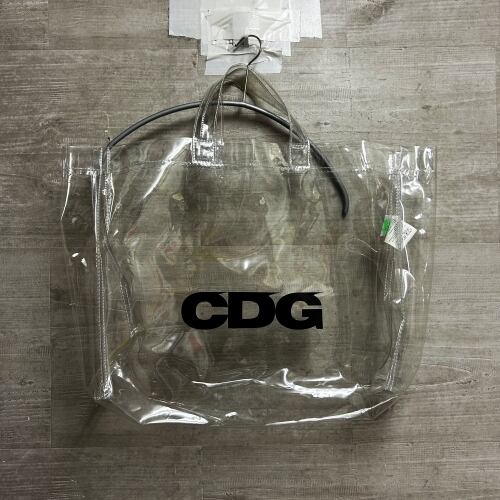 COMME des GARCONS コムデギャルソン PVCトートバッグ OA-K202 【中 