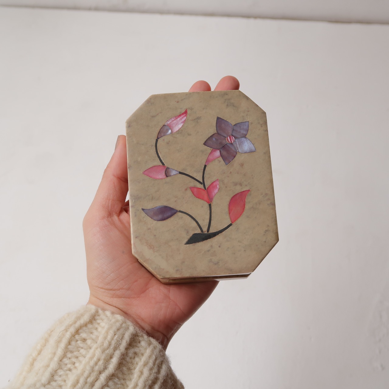 八角形のお花のケース 大