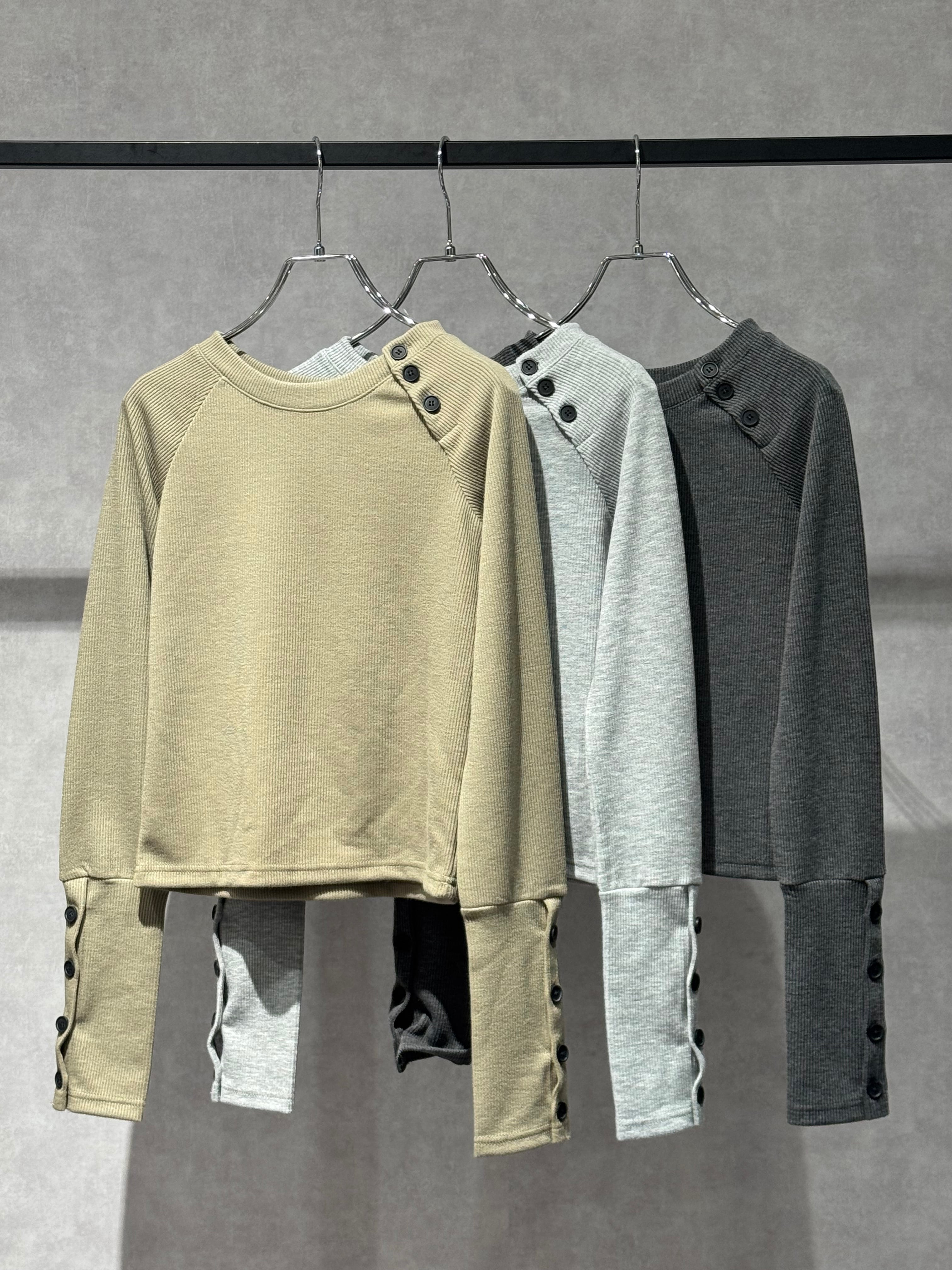 teleco rib button design tops