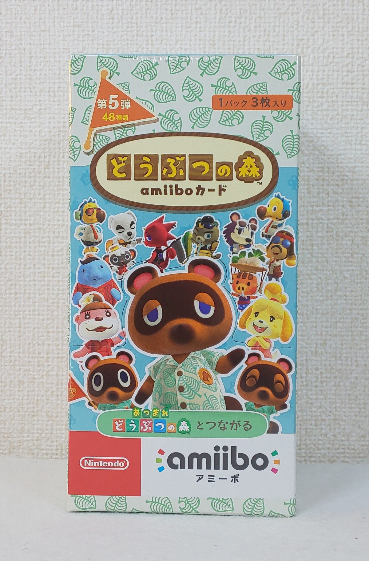 新品】どうぶつの森 amiiboカード 第5弾 25パック入り1BOX | タテオカ 