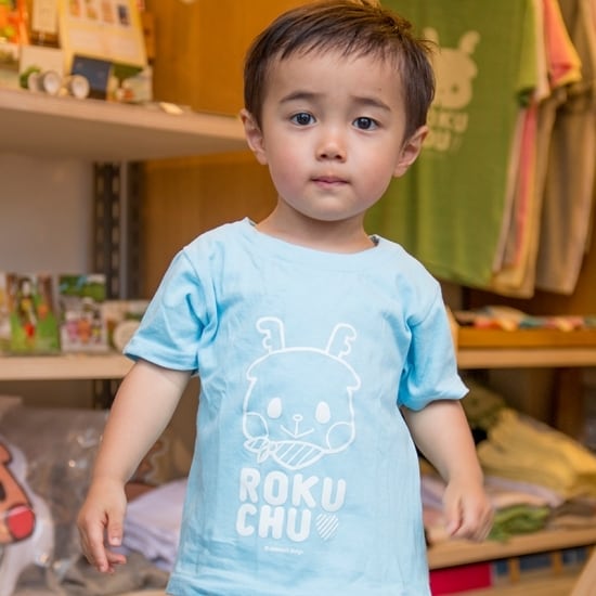 Tシャツ_ROKU CHU♡ | ROKU SHOP ｜鹿キャラクター「ロク」のグッズ専門店