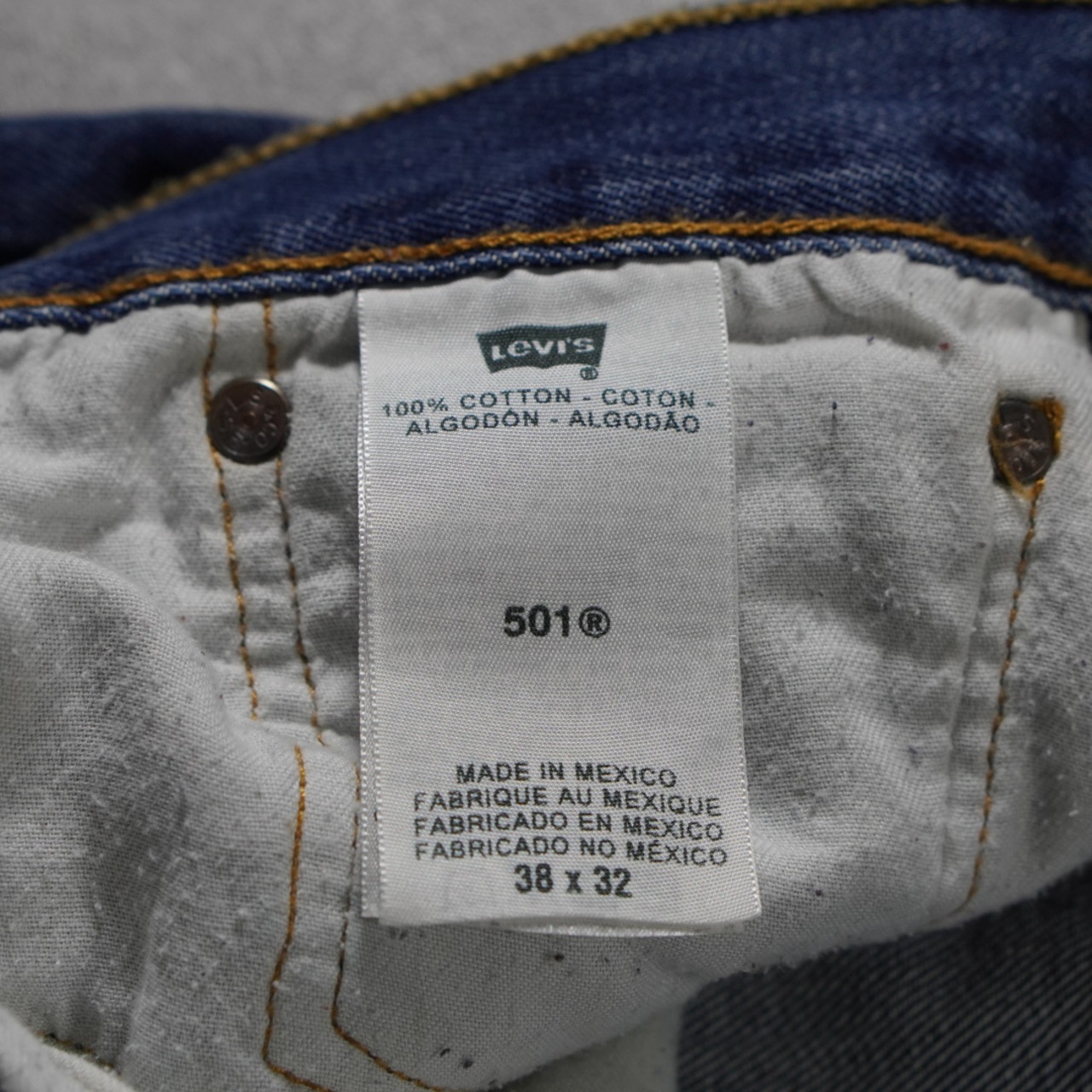 12s Levi's501 denim pants W37L31相当 古着 - 12