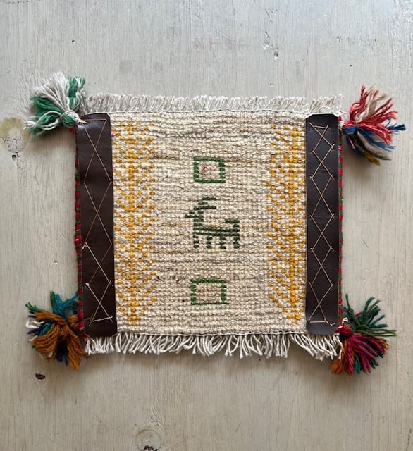 ○送料無料○ギャッベ【30×30】No.115（生命の木）チェアパッド