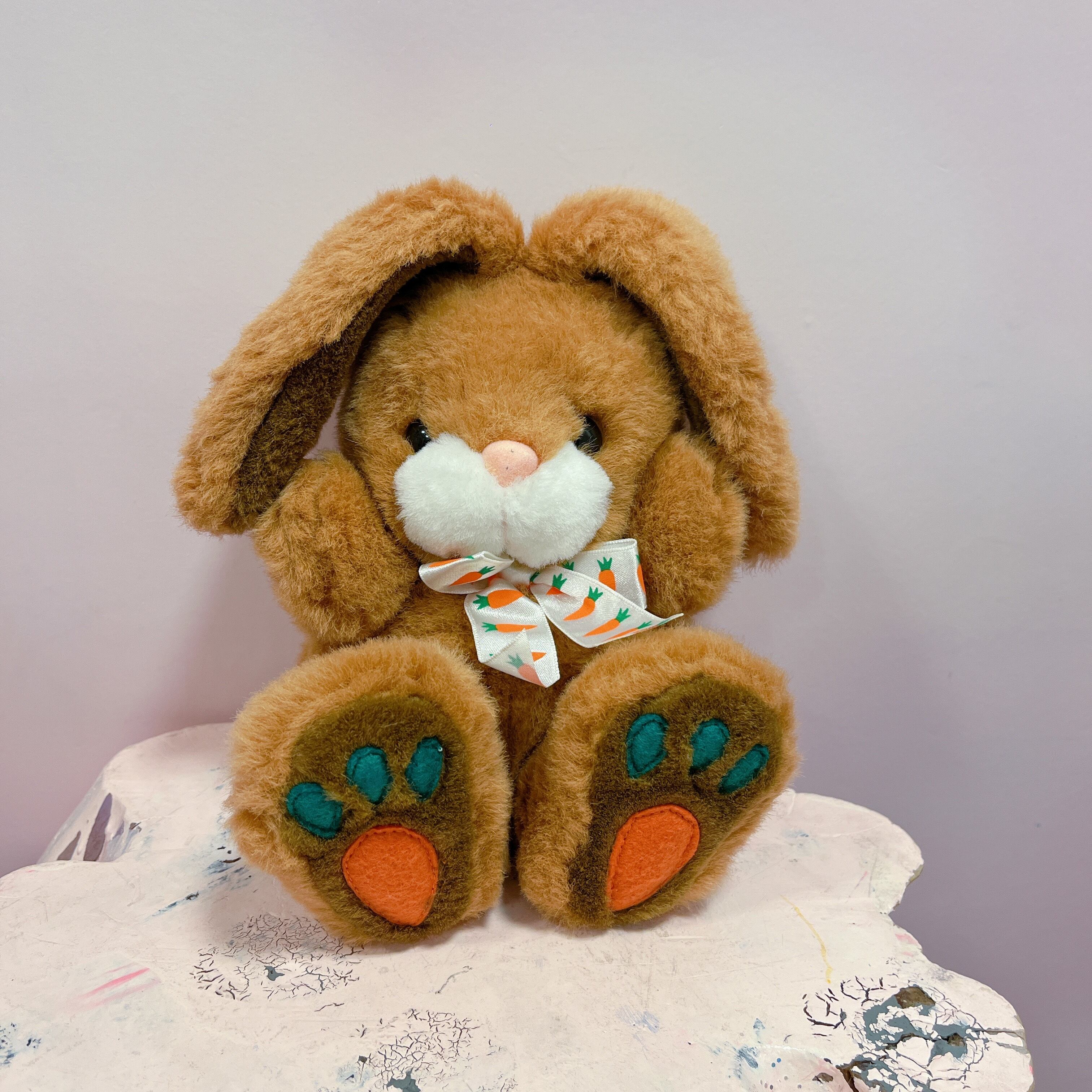 M*c様 ヴィンテージ　DanDee ピンク ぬいぐるみ イースターバニー ビンテージ 海外 大きい レア 特大イースターバニーぬいぐるみ ぬいぐるみ