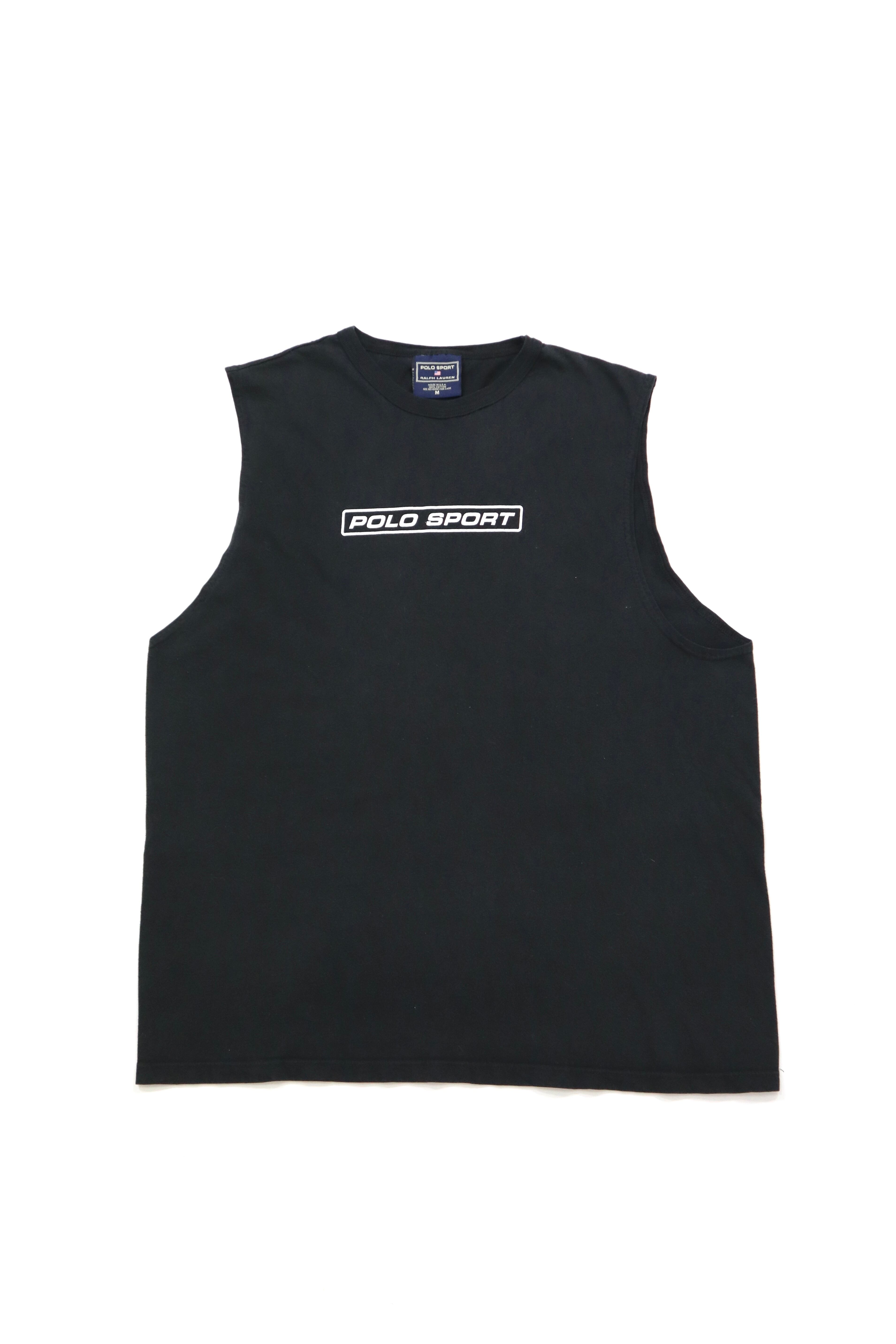 USED 90s POLO SPORT Ralph Lauren sleeveless t-shirt