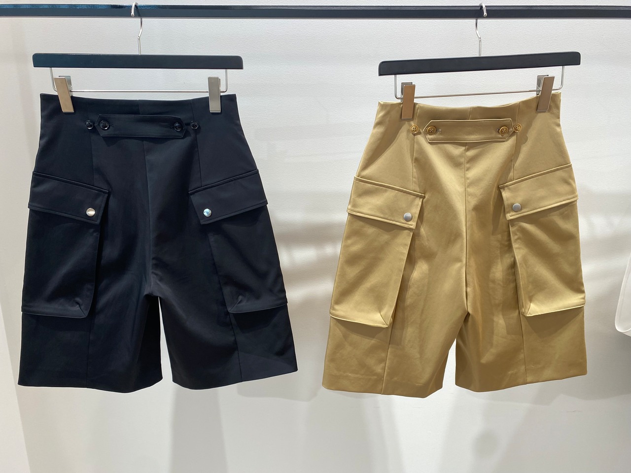 BORDERS at BALCONY UTILITY HALF PANTS ボーダーズアットバルコニー　ユーティリティハーフパンツ