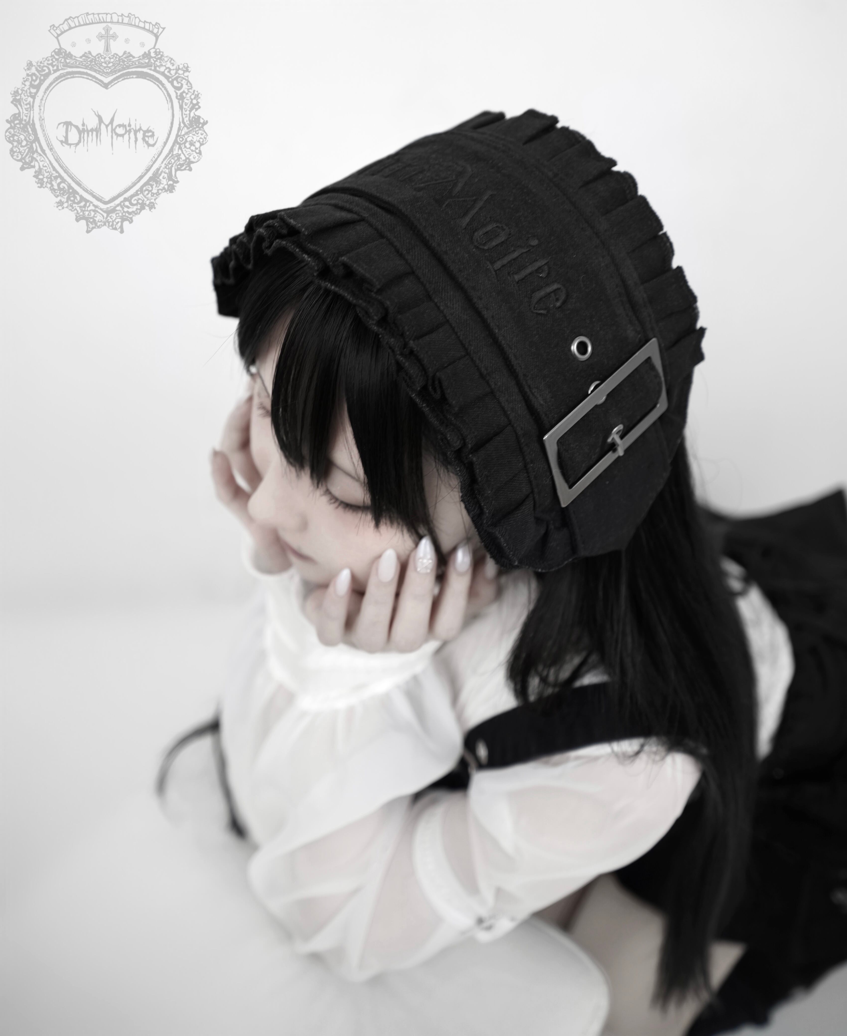 感謝報恩 dimmoire デニムヘッドドレス【Black】 - 通販