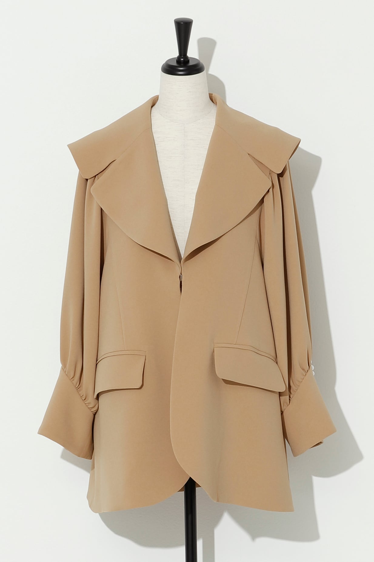 Pearl Volume Jacket BEIGE