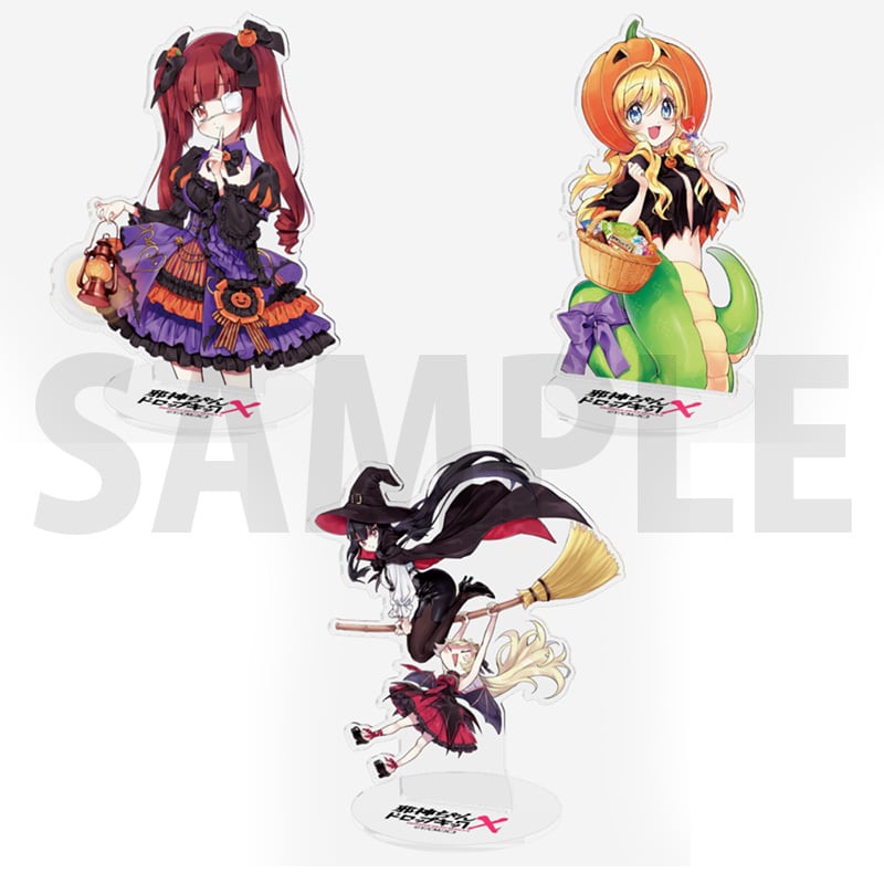 邪神ちゃんドロップキック」ハロウィンアクリルスタンド3種セット