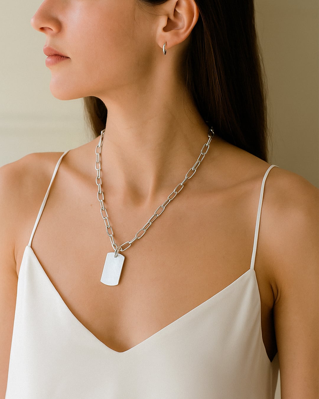 受注生産品】 a/R necklace〈Silver〉 | atur