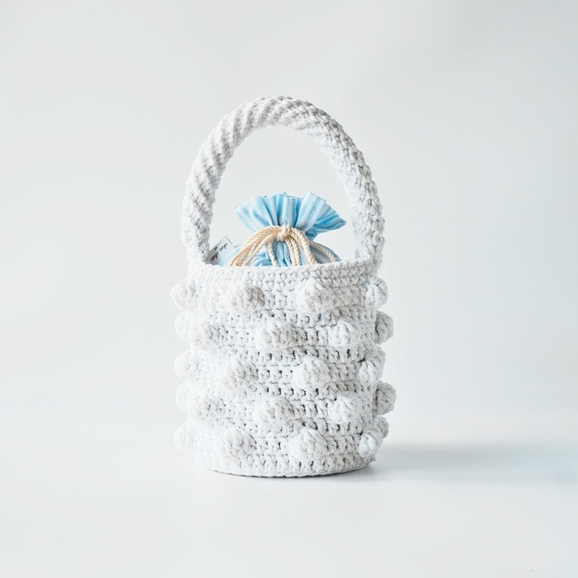 Inner bag Mini / Sky Blue Stripes