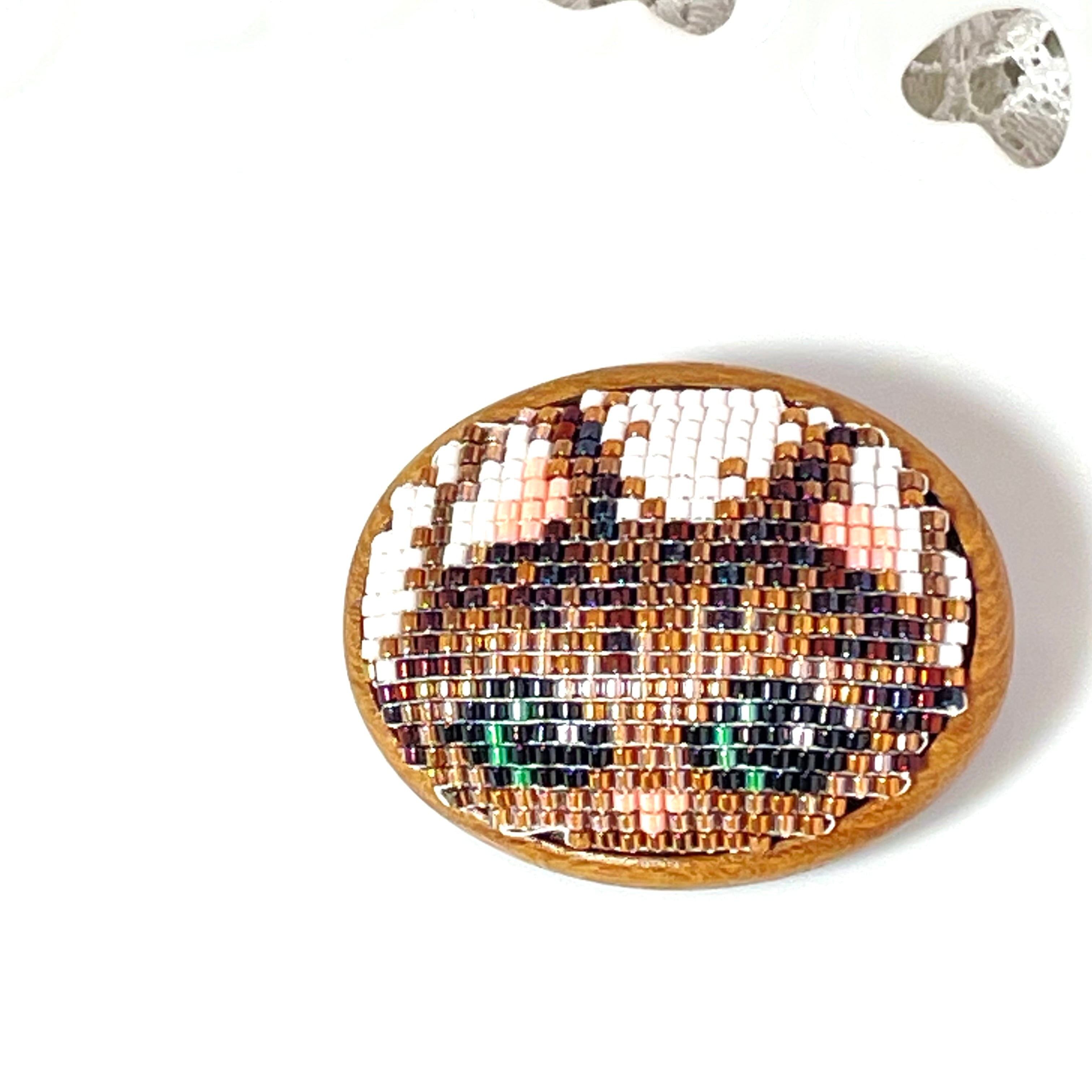 ハンドメイドビーズ織りアクセサリーapi.hiromi