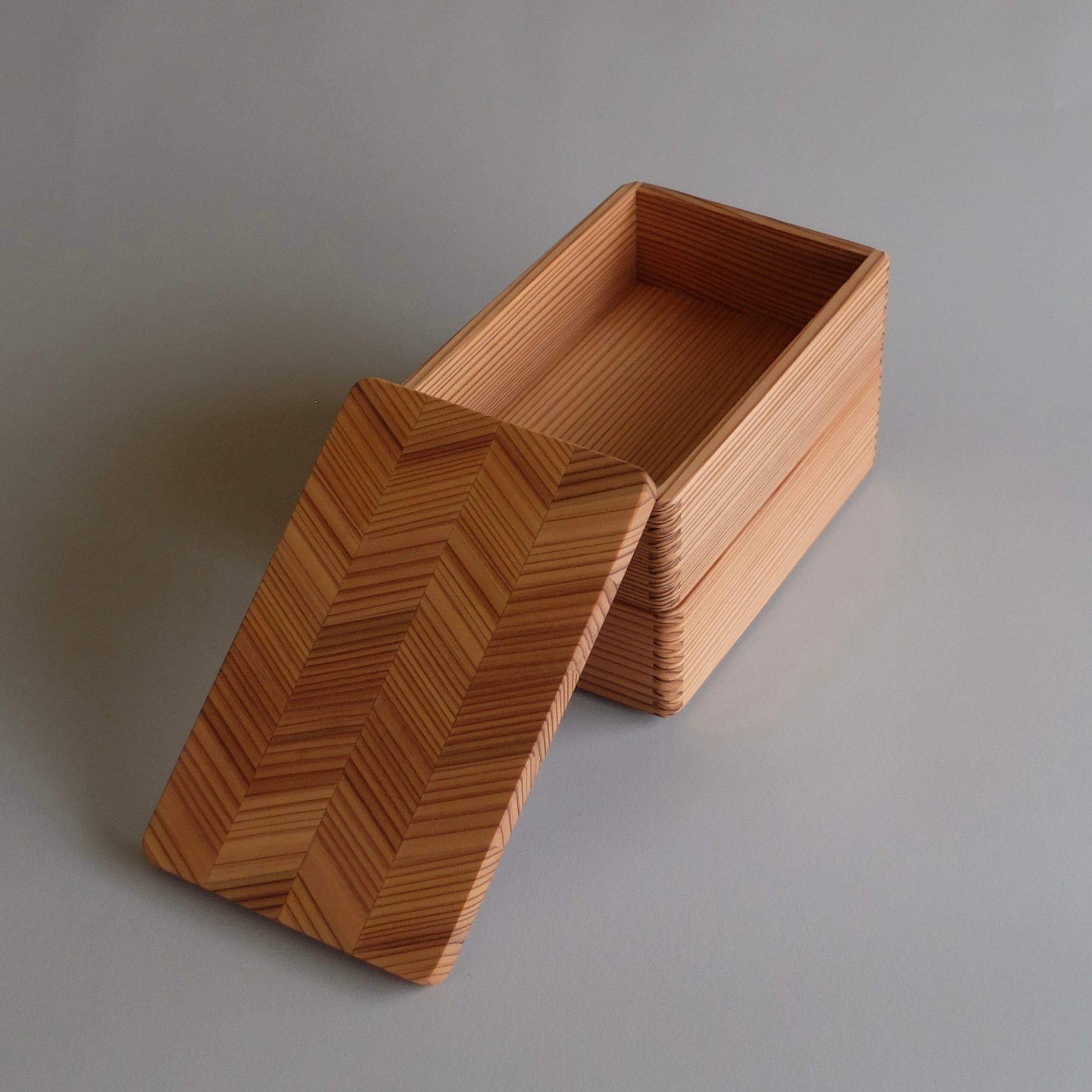 山武杉のお弁当箱 杉綾 大2段 900ml | studio kirin