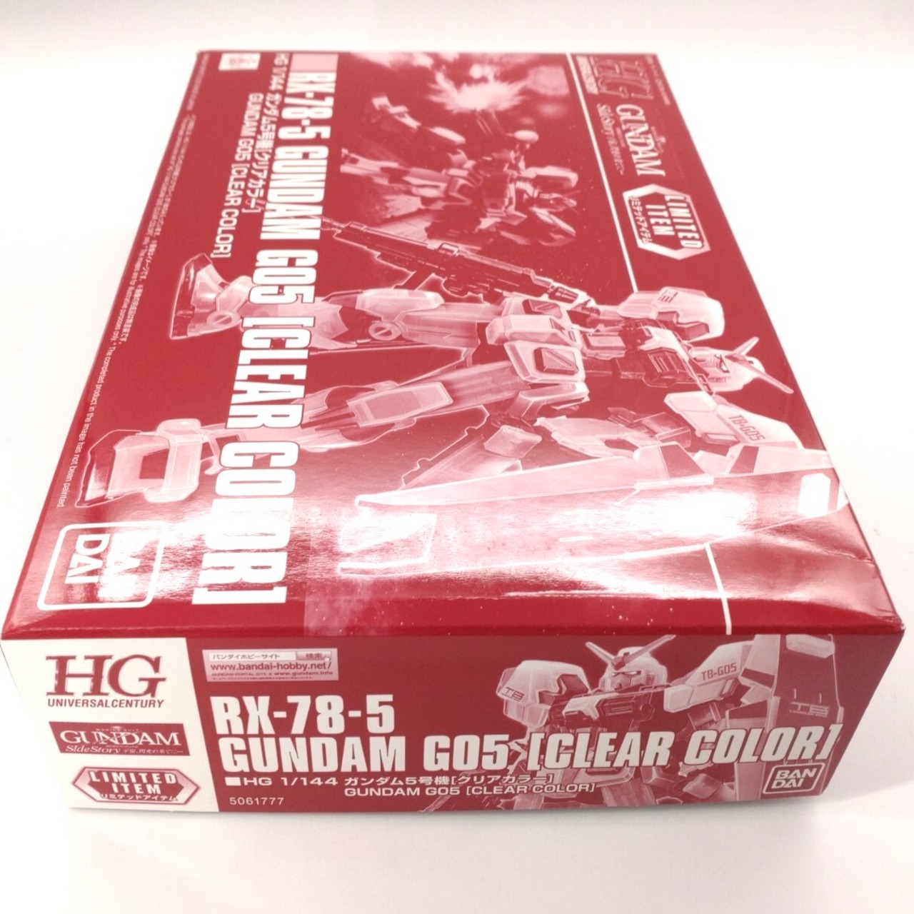 HG 1/144 ガンダム5号機 クリアカラー