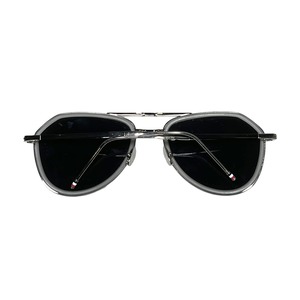 THOM BROWNE foldable glasses with mirror lens " TB-8008 "