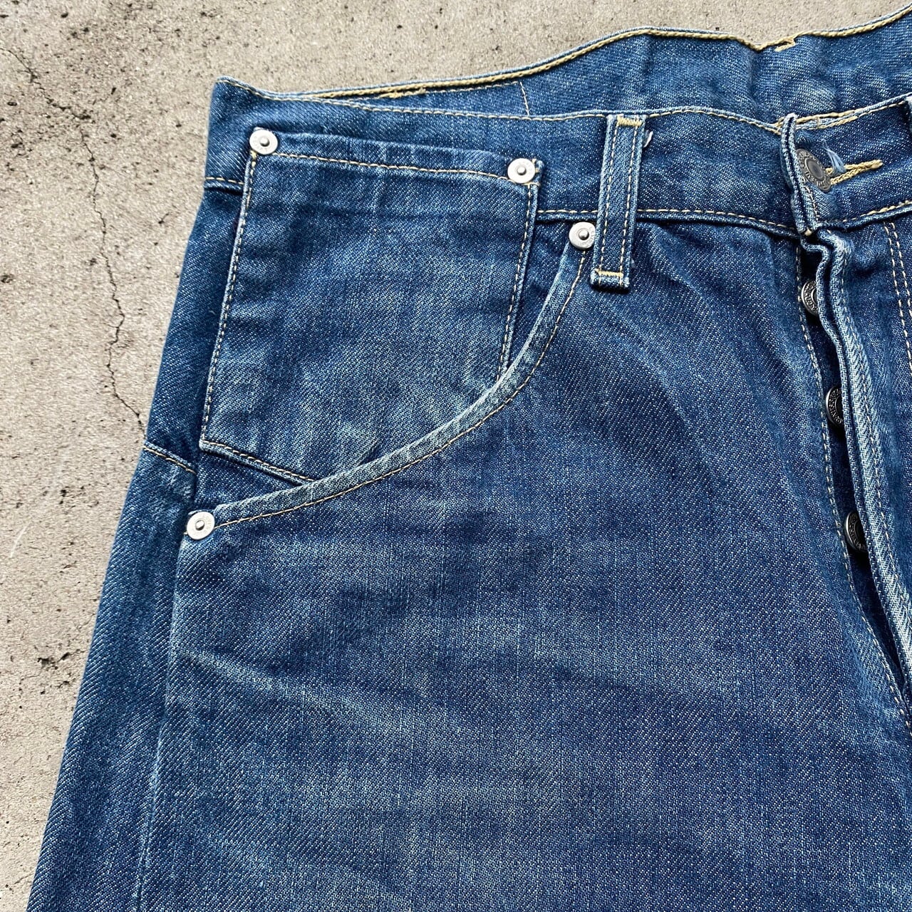 00年代 Levi's ユーロリーバイス ENGINEERED JEANS 立体裁断 変形デニムパンツ メンズW31