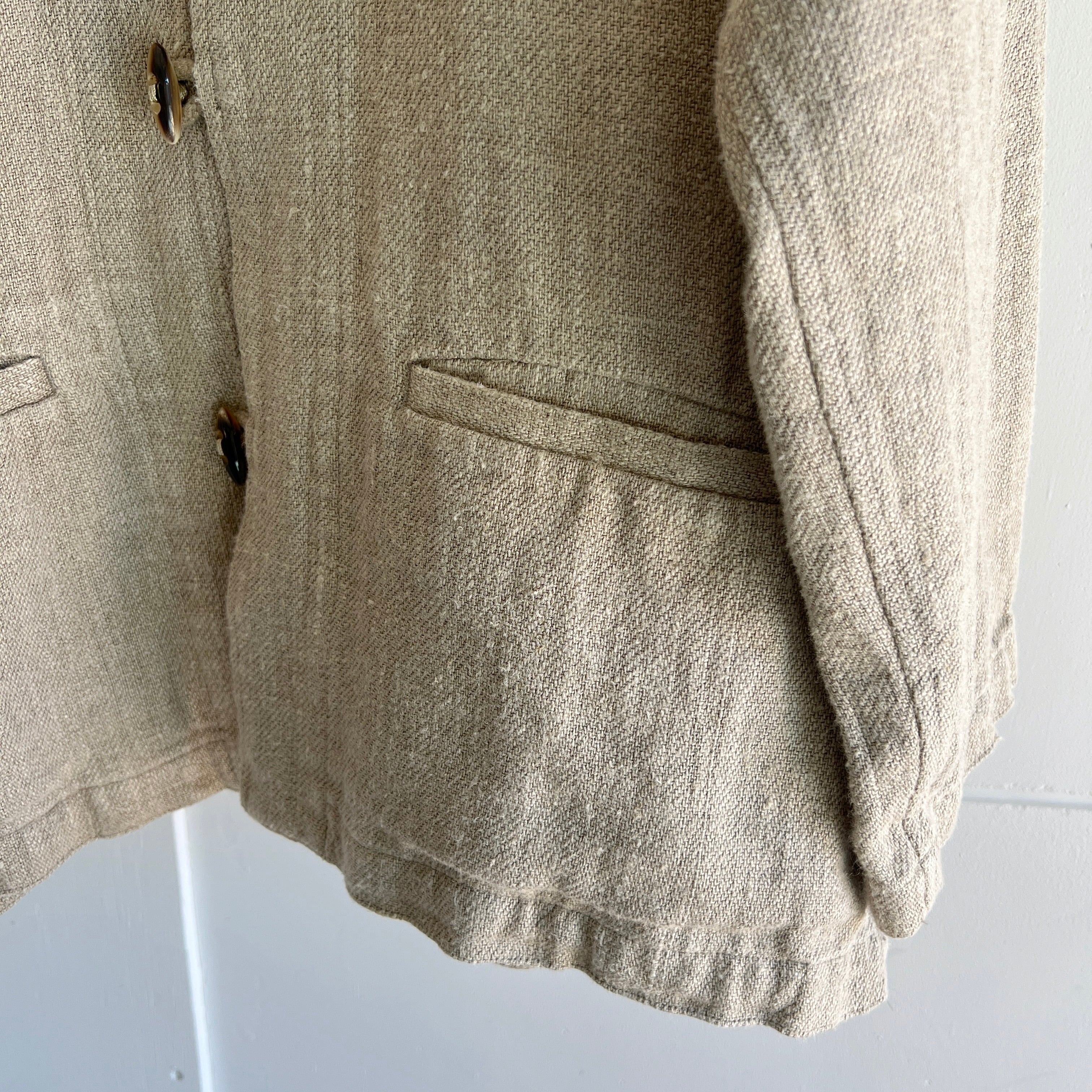 HERILL/ヘリル・Linen Duffel Jacket | a flat shop