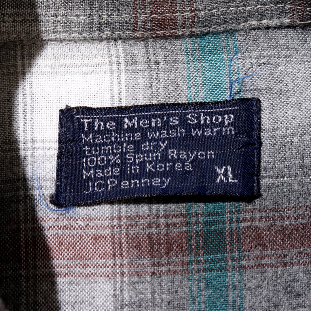 希少 JC Penney 70s XL レーヨン オンブレ ウエスタンシャツ 希少 JC Penney 70s XL レーヨン オンブレ ウエスタンシャツ