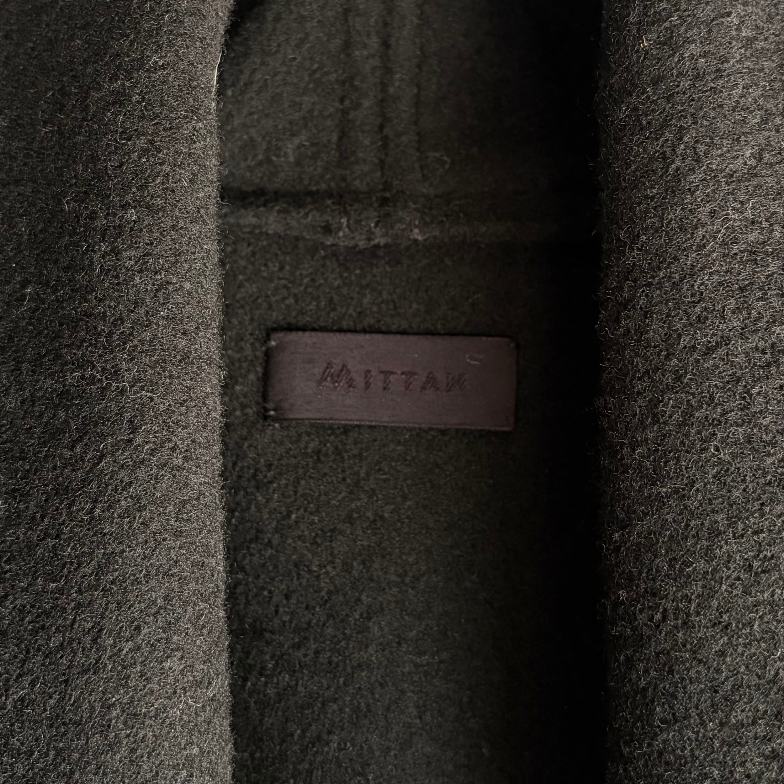 MITTAN CT-20 半纏ロングコート 黒 size 1 | Routes*Roots