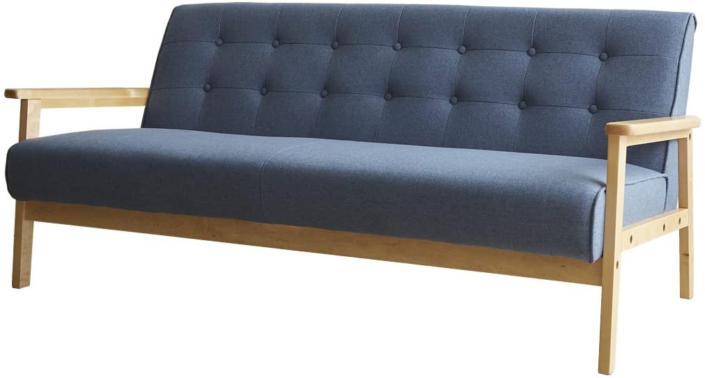 NEW RETRO オリジナル ソファ ゆったり 3人掛けソファ 3P ソファー