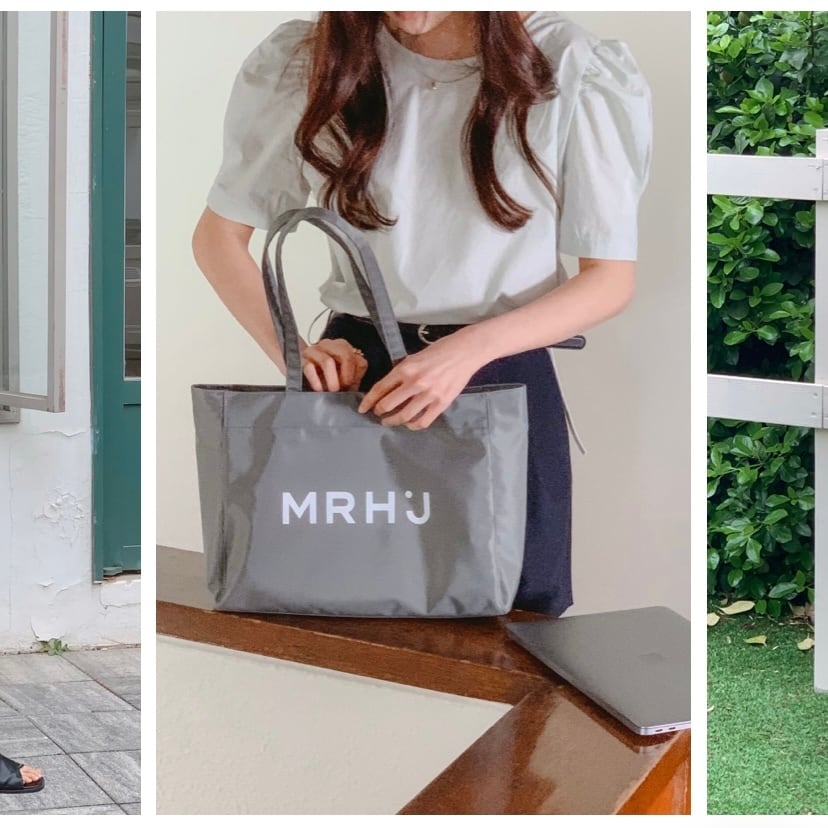 MARHEN.J マルヘンジェイ トートバッグ BONA グレー | 韓国ブランド