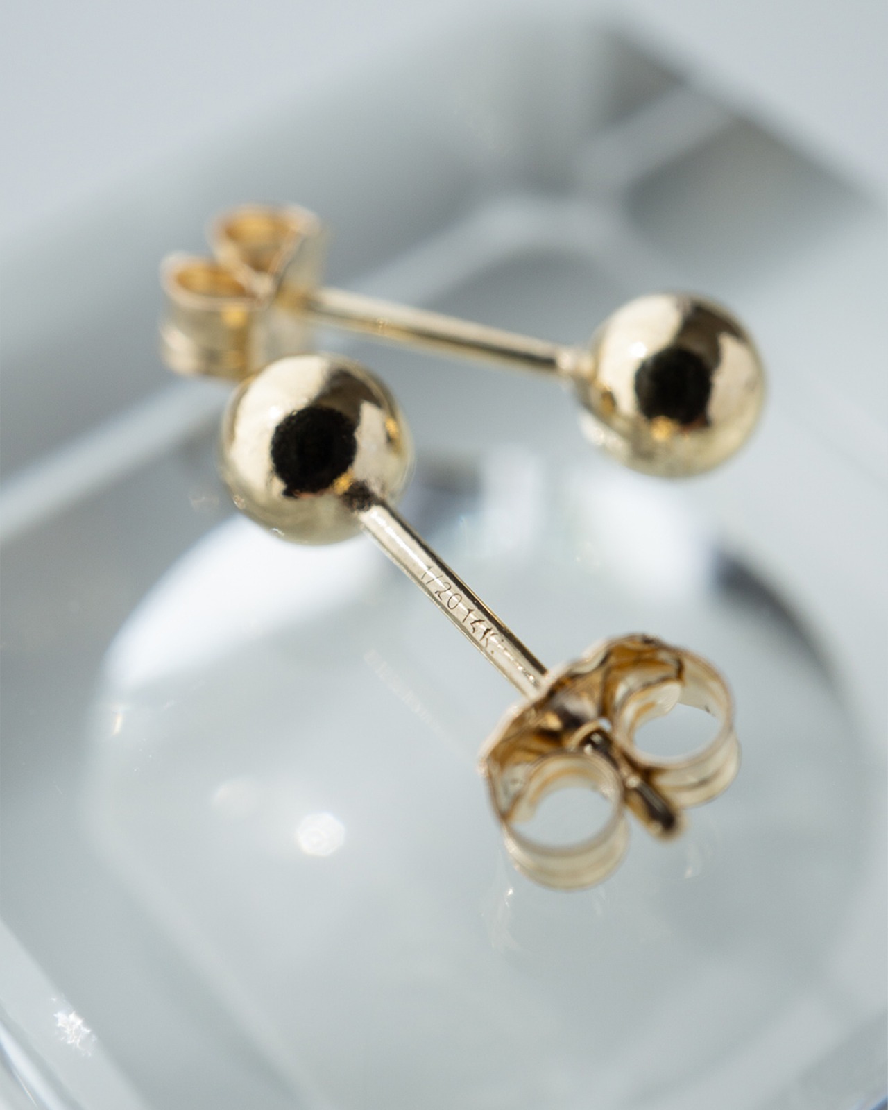 GOLD BALL -メタルピアス／K14GF