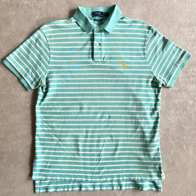 Polo Ralph Lauren  S/S Border Polo Shirt  M　H329
