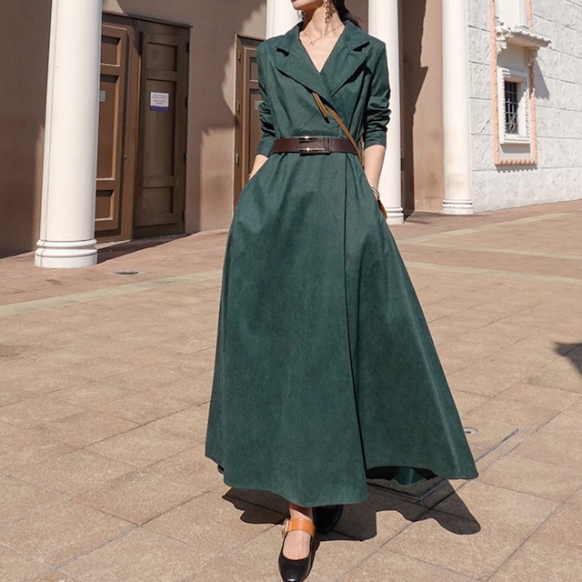 French elegant long dress